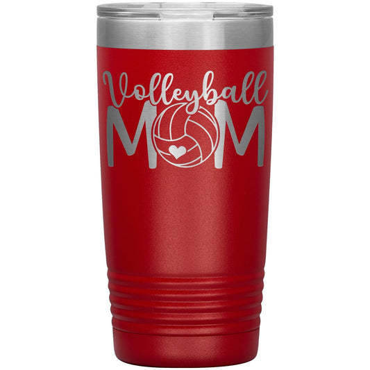Volleyball Mom Tumbler: Personalized 20oz Mama Cup