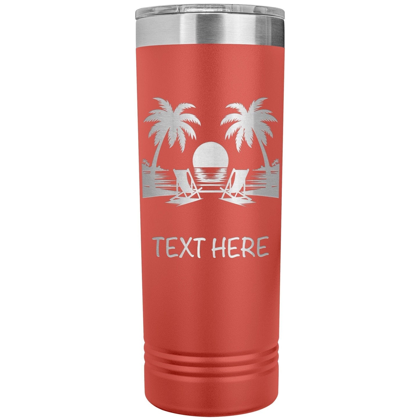 Personalized Beach Vacation Tumbler: 2024 Girls Trip Gift
