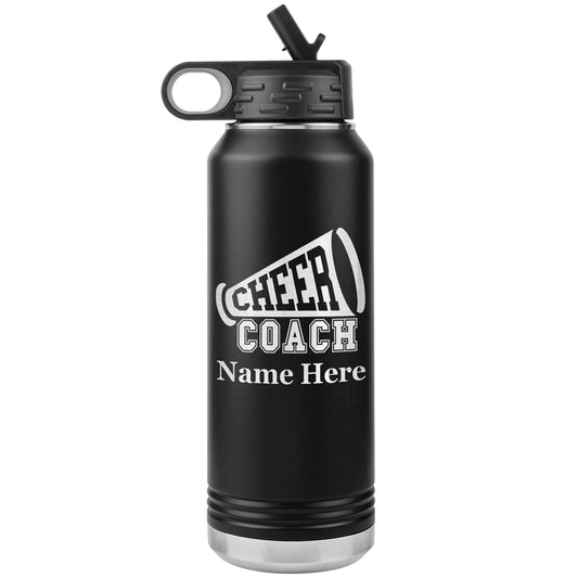Cheer Water Bottle Gift / Personalized Cheer Water Bottle / Gift for Cheerleader / Gift for Cheer Team / Custom Water Bottle for Cheerleader
