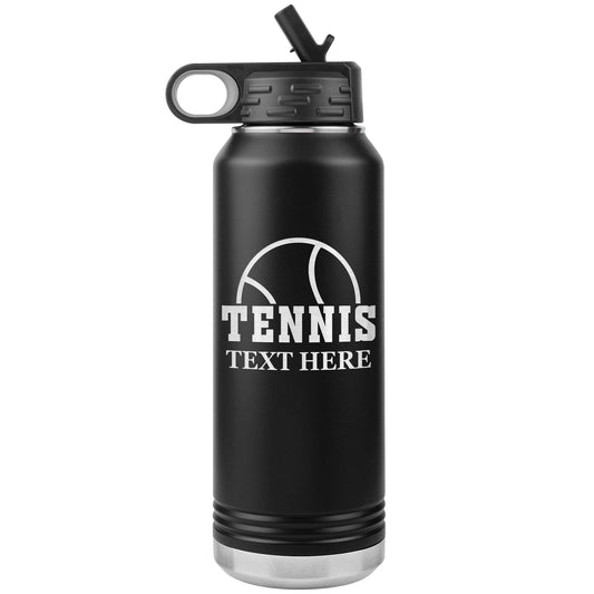 Engraved Insulated Water Bottle with Straw: Personalized 32oz Tumbler