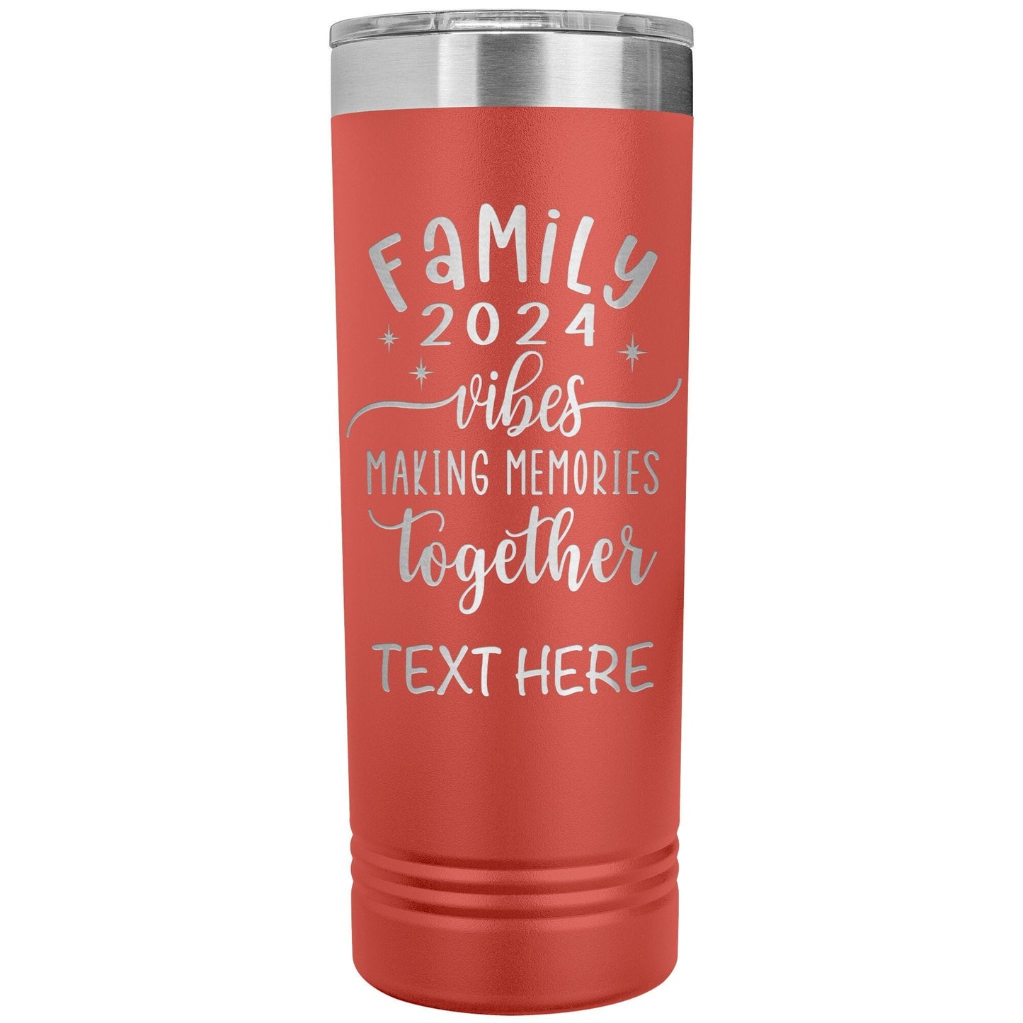 Personalized Vacation Tumbler: 22oz Stainless Steel, Girls Trip Gift