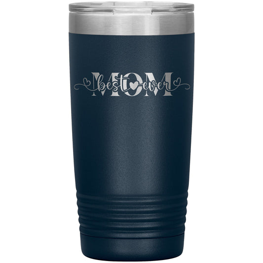 Best MOM Ever Tumbler Skinny tall 20oz Tumbler Gift For Mom Laser Etched Coffee Tumbler Birthday Gift For Mom Skinny Tumbler With Lid