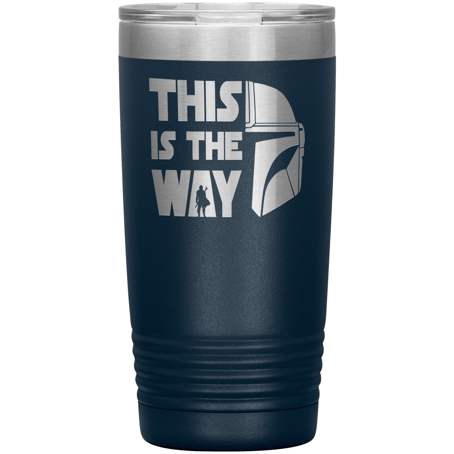 This is The Way Engraved Tumbler - Star Wars Stainless Steel Water Bottle
