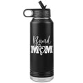 Band Mom Water Bottle: Laser Etched Insulated Tumbler, 32oz