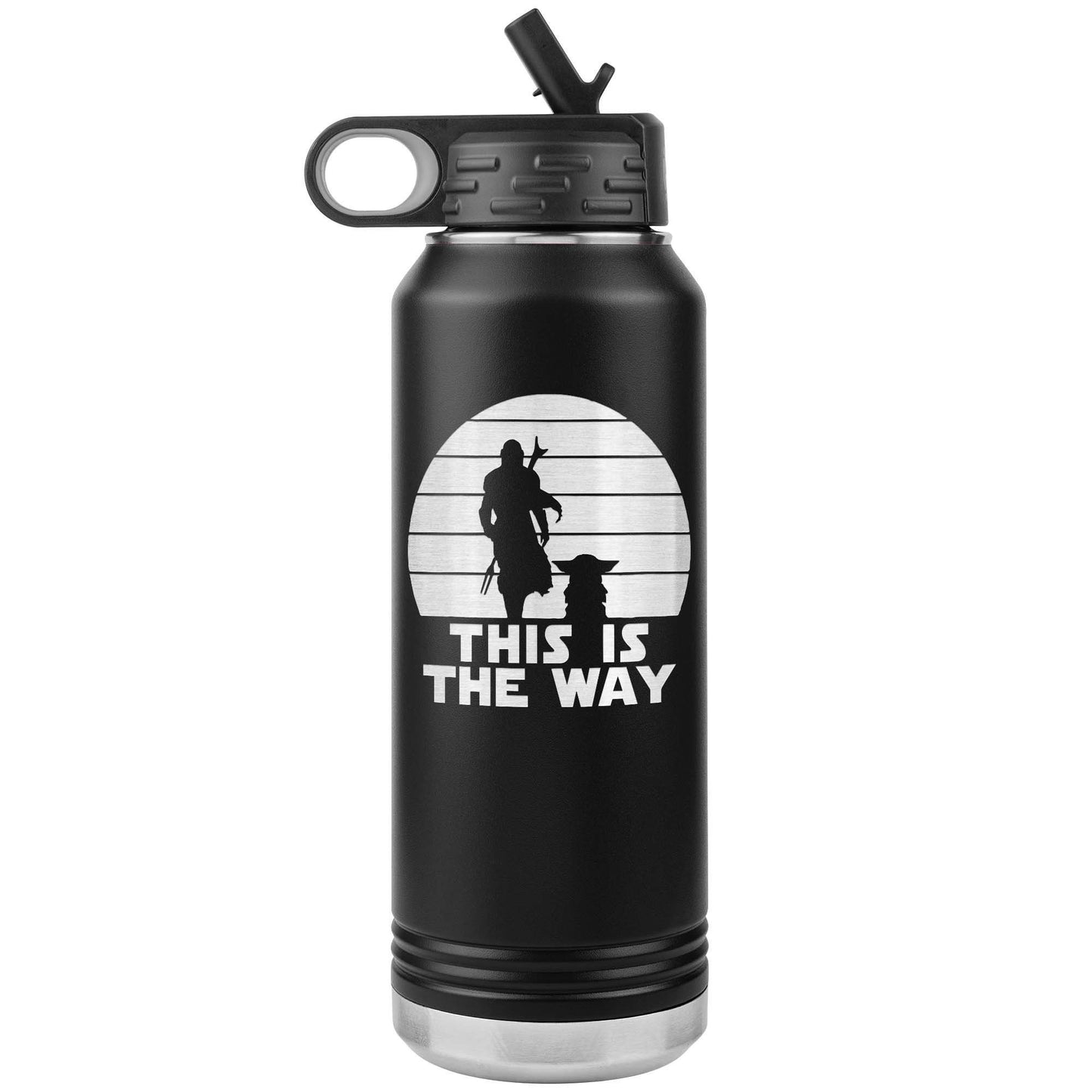 This is The Way Engraved Tumbler - Star Wars Stainless Steel Water Bottle