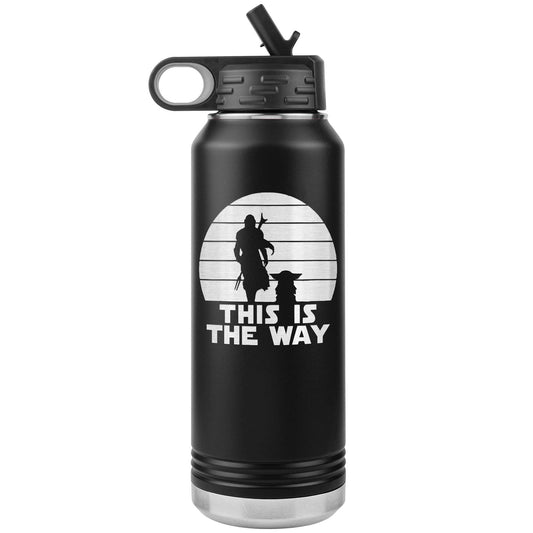 This is The Way Engraved Tumbler - Star Wars Stainless Steel Water Bottle