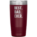 Best Dad Ever Coffee Tumbler, Funny Dad Travel Tumbler, Father's Day Gift for Grandpa, Dad Coffee Tumbler, Laser Etched Grandpa Tumbler Gift