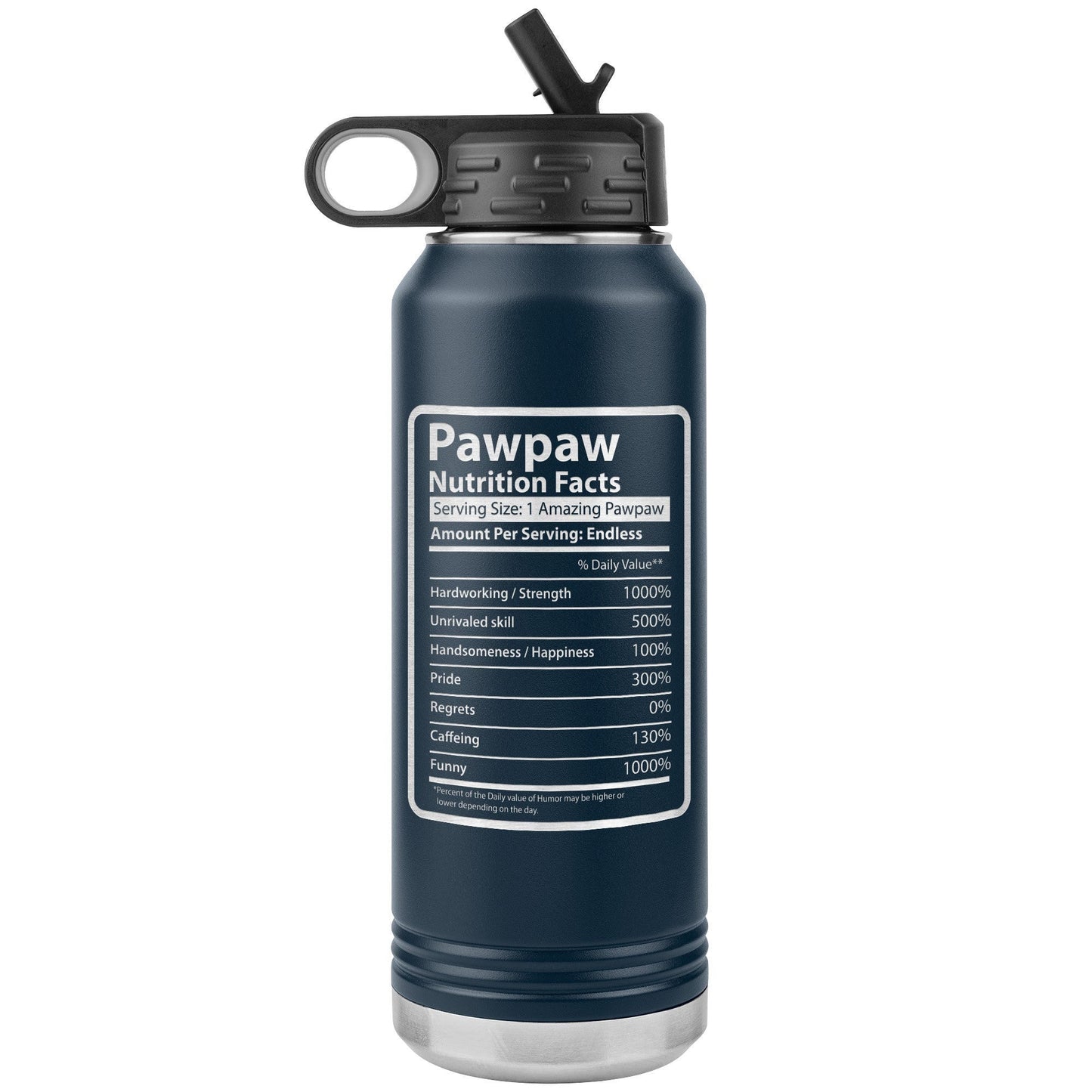 Best PawPaw Ever water Bottle, Father's Day Gift for Grandpa, Grandpa To Be Coffee Tumbler, Laser Etched Grandpa Insulated Tumbler Gift