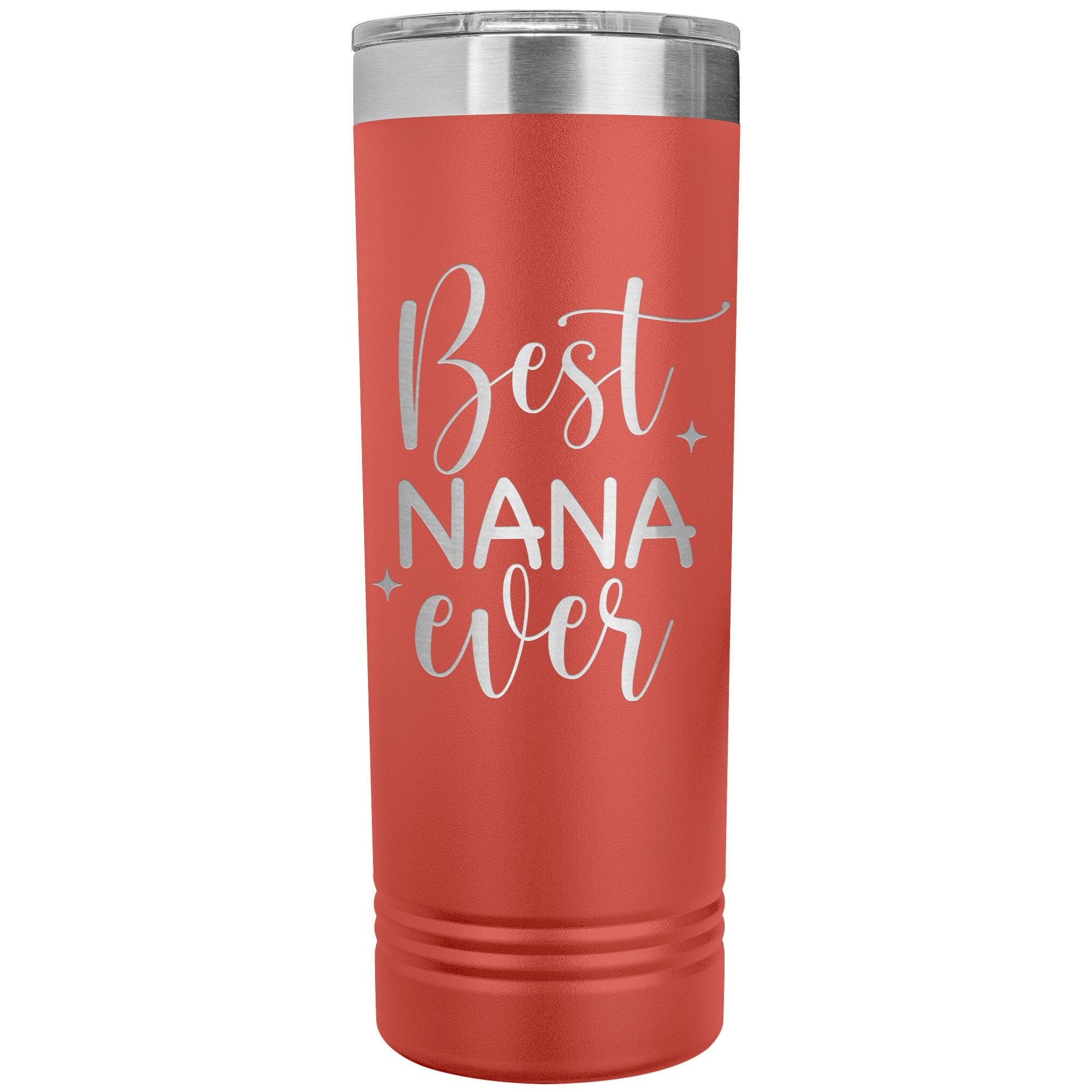 Best Nana Ever Coffee Cup, Yaya Coffee Tumbler, Insulated Coffee Mug, Stainless Steel, Personalized Mug, Christmas Gift, Personalized Gift