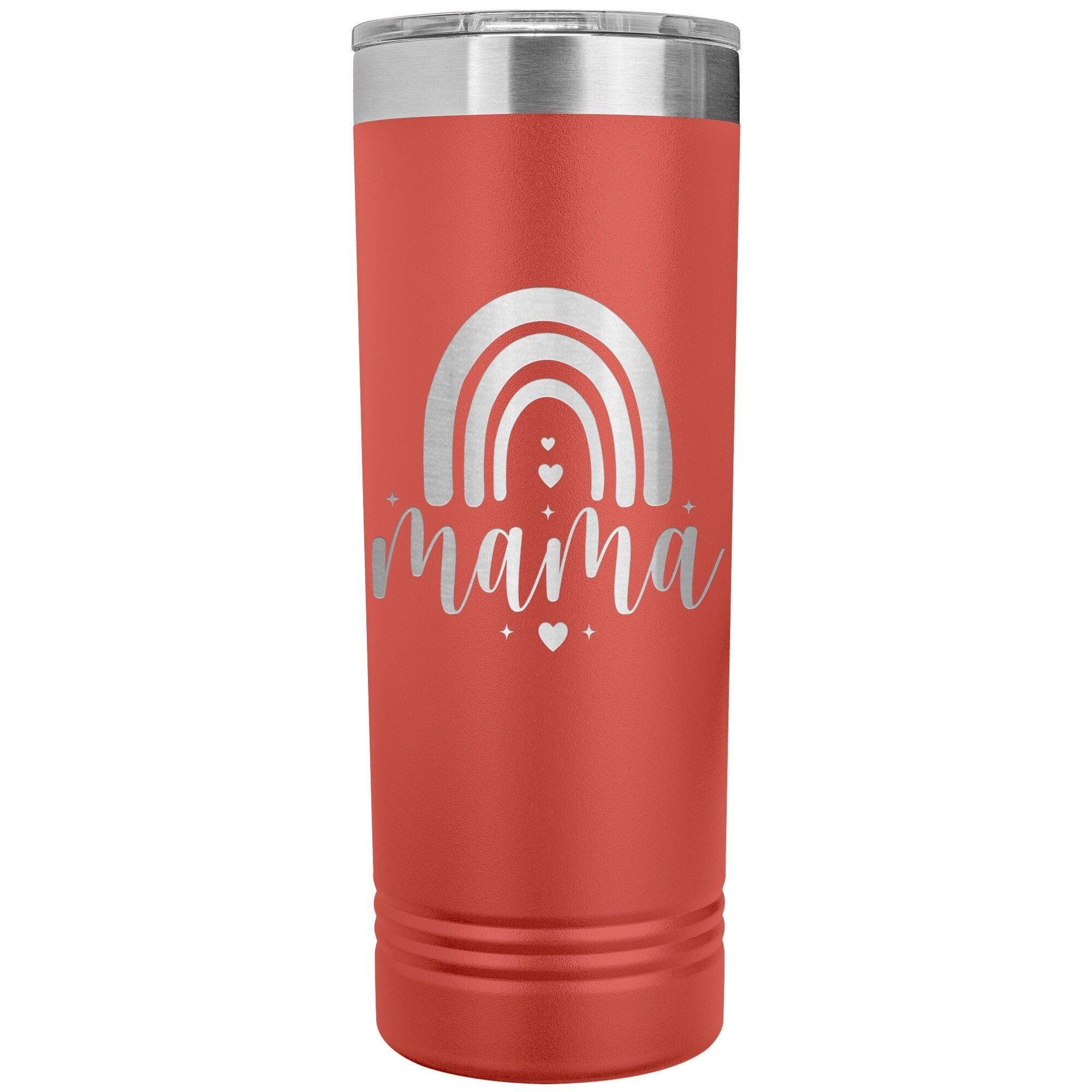 Best MOM Ever Tumbler Skinny tall 22oz Tumbler Gift For Mom Laser Etched Coffee Tumbler Birthday Gift For Mom Skinny Tumbler With Lid