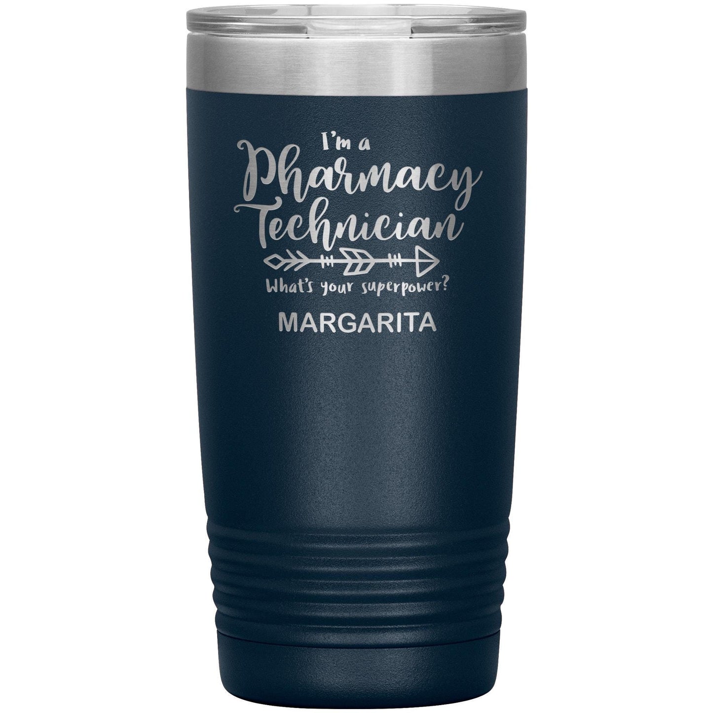 Pharmacy Technician Gift: Engraved 32oz Insulated Tumbler