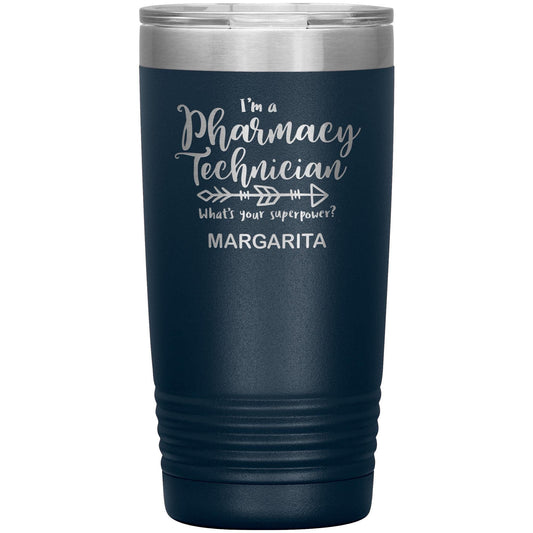 Pharmacy Technician Gift: Engraved 32oz Insulated Tumbler